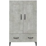  Visoka komoda siva boja betona 70x31x115 cm konstruirano drvo | shoptok.hr