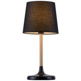  stona lampa crna-drvo 1xE14 just light | Eponuda.com