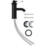  Kupaonska slavina za umivaonik crna 130 x 180 mm | shoptok.hr