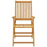vidaXL 3-dijelni vrtni blagovaonski set od masivnog bagremovog drva | shoptok.hr