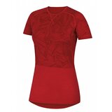 Husky merino thermal underwear t-shirt short women's red cene