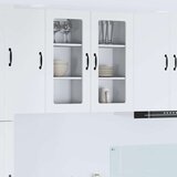  Zidni kuhinjski ormarić s policom 2 pcs Bijelo 40 x 31 x 80 cm | shoptok.hr