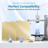 Aldor Build Plate 184 &amp;times; 184 mm &amp;ndash; Double-Sided PEI kompatibilan sa A1 mini Slike
