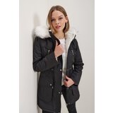 HAKKE Snap Buttons Chest Layer Coat | shoptok.hr
