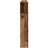 vidaXL Uzglavlje s ormarićem boja taro drvo 180x18,5x102,5 cm drveni | shoptok.hr