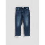 Reserved Straight fit traperice - indigo jeans | shoptok.hr