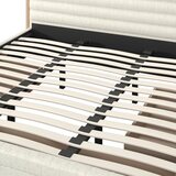 Bessagi Home Oblazinjena Postelja Tayla, Slonokoščena Barva, 180x200 | Shoptok.si