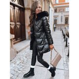 DStreet Kurtka zimowa damska płaszcz AUTUMN GLOW czarna | Shoptok.si