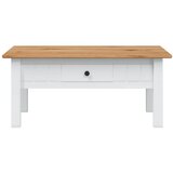  Stolić za kavu od borovine bijeli 100x60x43,5 cm asortiman Panama | shoptok.hr