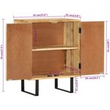  Komoda s 2 vrata 55 x 35 x 70 cm od masivnog drva manga | Eponuda.com