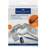 Faber-Castell Faber-Castell: Goldfaber skicarski komplet oglje, 8-delni Cene