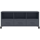 TV ormarić antracit 100,5 x 39 x 43,5 cm čelik | shoptok.hr