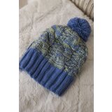 Kesi Cap with fleece Paryż K213 blue + kiwi | Shoptok.si