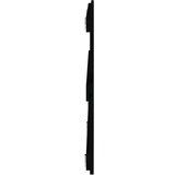  Zidno uzglavlje crni 204x3x60 cm od masivne borovine | shoptok.hr