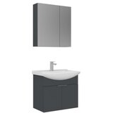 Hanah home Kupatilski ormarić sa umivaonikom i ogledalom (2 komada) Purus 65 338 | Eponuda.com