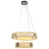  LED prigušiva luster na sajli LED/65W/230V 3000-6500K hrom + daljinski upravljač | Eponuda.com