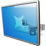 Dataflex Nosilec za zaslon VIEWLITE, za sistem z letvami, dve ročici, srebrna/bela | Shoptok.si