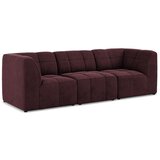 Makamii Bordo baršunasti sofa 255 cm Aloha – Cijene