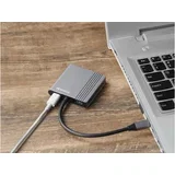 Notebook Dock - USB-C Dock 2xHDMI+USB+PD (Ulaz: USB-C; Izlaz: 2xHDMI+USB-A3.0+USB-C)
