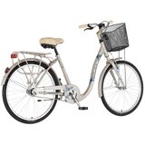 Visitor bicikl fashion butterfly 26" alu 17" v-brake kontra quanda 155-178cm (s/m) sivi perla 1262104 | Eponuda.com