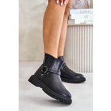 Big Star Insulated Ankle Boots With Zip Big Star Black | shoptok.hr