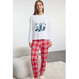 TRENDYOLMILLA Ženski set pidžame Thmaw25Pt00121, Beli | Eponuda.com