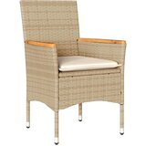  3-dijelni vrtni blagovaonski set s jastucima poliratan i staklo | shoptok.hr