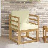  2 Komad Set vanjskih sofa Poliester Bijela i Krem | shoptok.hr