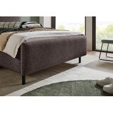 Meise Möbel Antracitno sivi tapecirani bračni krevet s prostorom za odlaganje s podnicom 180x200 cm Primo – | shoptok.hr