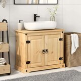 vidaXL Kupaonski ormarić za umivaonik Corona 73x33x60 cm od borovine | shoptok.hr