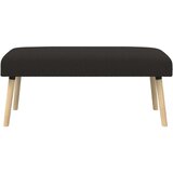  Klupa Jednobojno Crna 110 x 40 x 46 cm Bouclé | shoptok.hr