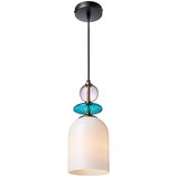  Visilica na sajli TROPEA 1xE27/15W/230V crna/dimljeno-ljubičasta/plava/bela | Eponuda.com