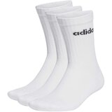 Adidas čarape C Lin Crew 3P, HT3455, 3 para, bijele Cijene