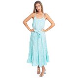 Isla Bonita By Sigris Dolge obleke Dolga Midi Obleka Modra Cene