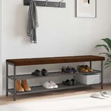  Jastučić za klupu 4 kom. Umjetni sued Smeđa Dubina 35 cm | shoptok.hr