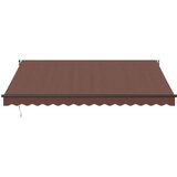 Tenda na ručno uvlačenje smeđa 400 x 300 cm Smeđa 400 x 300 cm 1 | shoptok.hr
