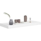 vidaXL Stenska polica bela 60x23,5x3,8 cm MDF | Shoptok.si