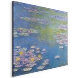  Slika - Claude Monet – Water lilies in Giverny 80x80 Na talijanskom platnu | shoptok.hr