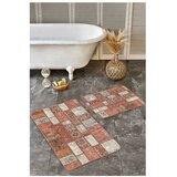 Mila Home Rjave žametne kopalniške preproge v kompletu 2 ks 60x100 cm – | Shoptok.si