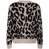 JDY Pulover 'ELANOR' bež / črna | Shoptok.si