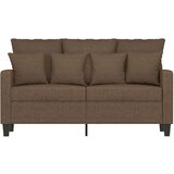  Kavč dvosed rjav 120 cm blago | Shoptok.si