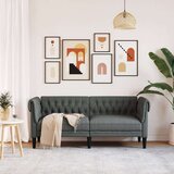  Dvosjed Chesterfield tamnosivi od tkanine | shoptok.hr