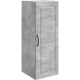 vidaXL Omara za steno Betonsko siva 33 x 34,5 x 90 cm Inženirski les, (5000246821) | Shoptok.si