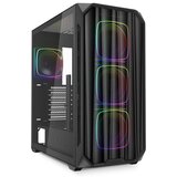 Sharkoon AK5M RGB midiATX okno črno ohišje | Shoptok.si