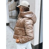 DStreet Women's short winter jacket LOLAROSE gold cene