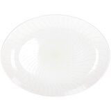 Andrea Fontebasso Krožnim Moon Ivory 36x27,5cm / ovalen / porcelan, (21318136) | Shoptok.si