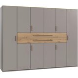 CARRYHOME OMARA ZA OBLAČILA, siva, sahara, hrast artisan | Shoptok.si