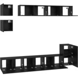 vidaXL Set TV komoda 8 pcs S 80 x 30 x 30.5 cm 30.5 x 30 x 30 cm | shoptok.hr