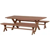 Vrtni stol aluminijski 100x220 cm Delta –
