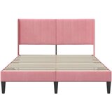  Okvir za krevet Ružičasta 140 x 200 cm Baršun - Ružičasta 140 x 200 cm | shoptok.hr